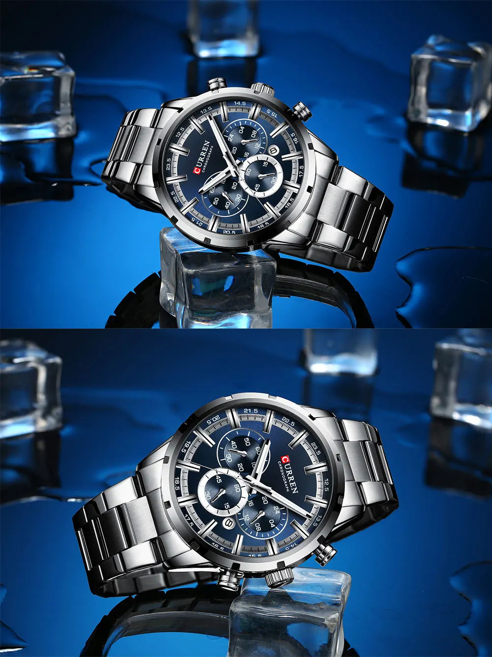 CURREN Montre Homme Alliage Fashion — Quartz Analogique, Style Tendance