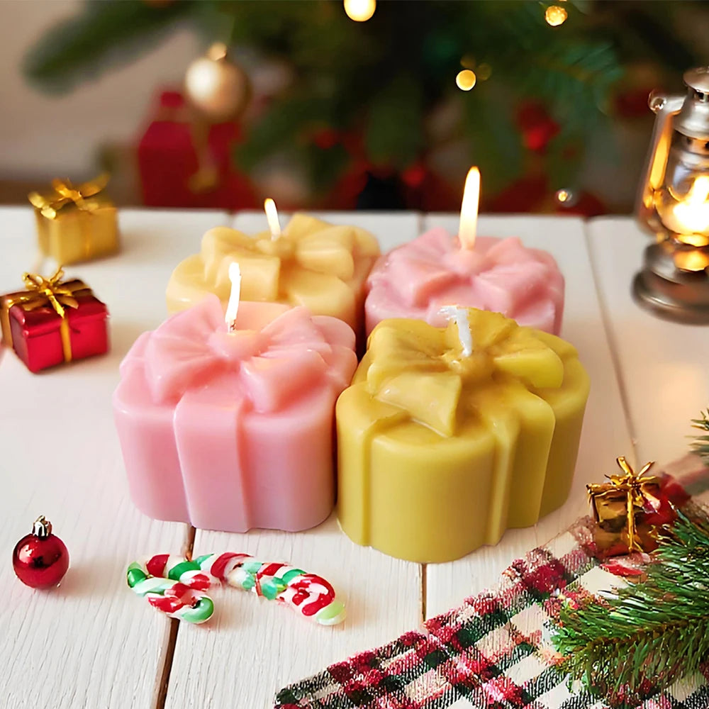 Moule Silicone Cœur | DIY Bougie & Résine | Coffret Cadeau Noël & Fêtes