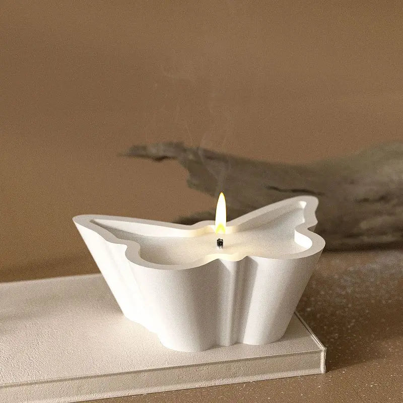 Moule Silicone Papillon | DIY Bougie Aromathérapie & Résine | Pot de Rangement