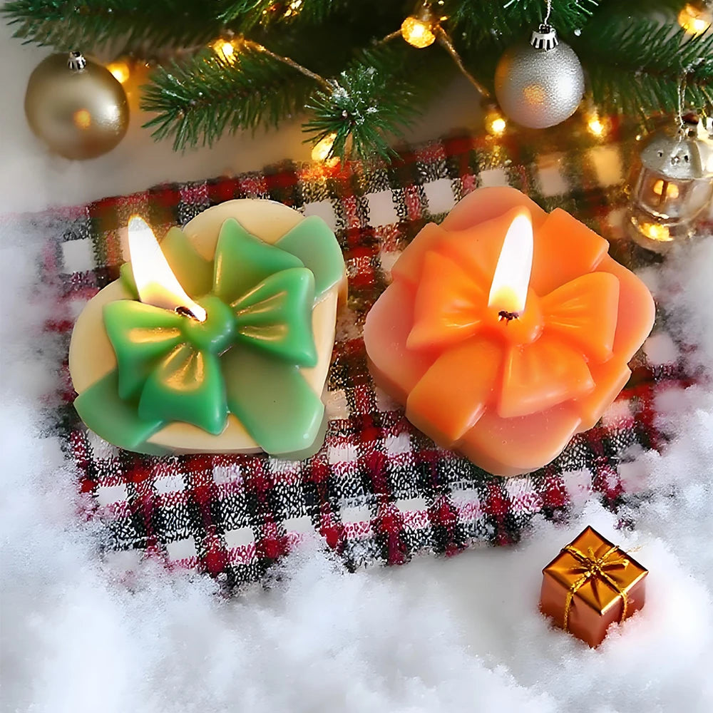 Moule Silicone Cœur | DIY Bougie & Résine | Coffret Cadeau Noël & Fêtes