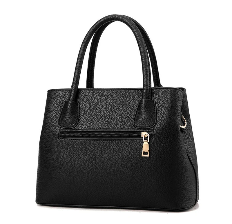 Sac à Main Femme Cuir Luxe Designer — Bandoulière Épaule, Grande Marque