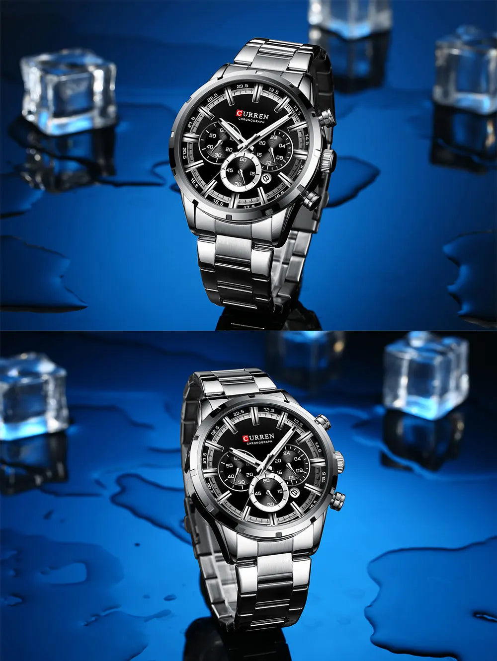 CURREN Montre Homme Alliage Fashion — Quartz Analogique, Style Tendance