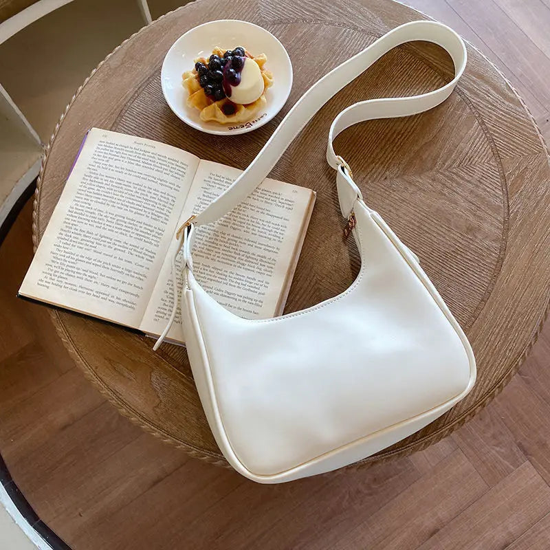 Sac à Main Femme Cuir Luxe Designer — Bandoulière Épaule, Grande Marque
