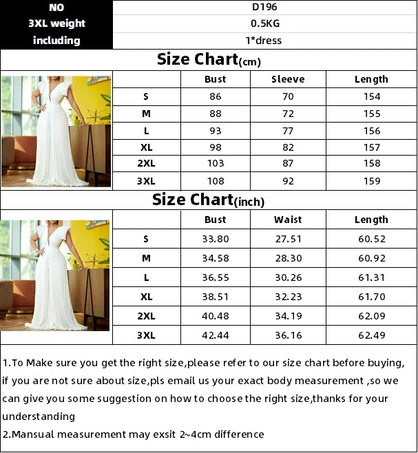 Combinaison Femme Manches Flare Col V Profond — Jambes Larges Longue Elégante