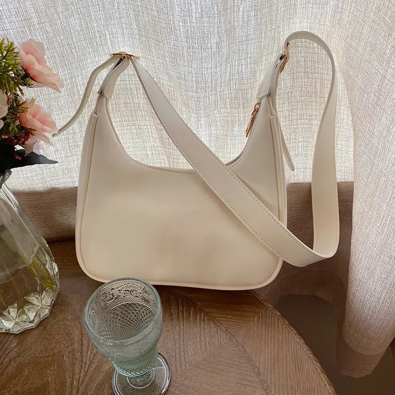Sac à Main Femme Cuir Luxe Designer — Bandoulière Épaule, Grande Marque