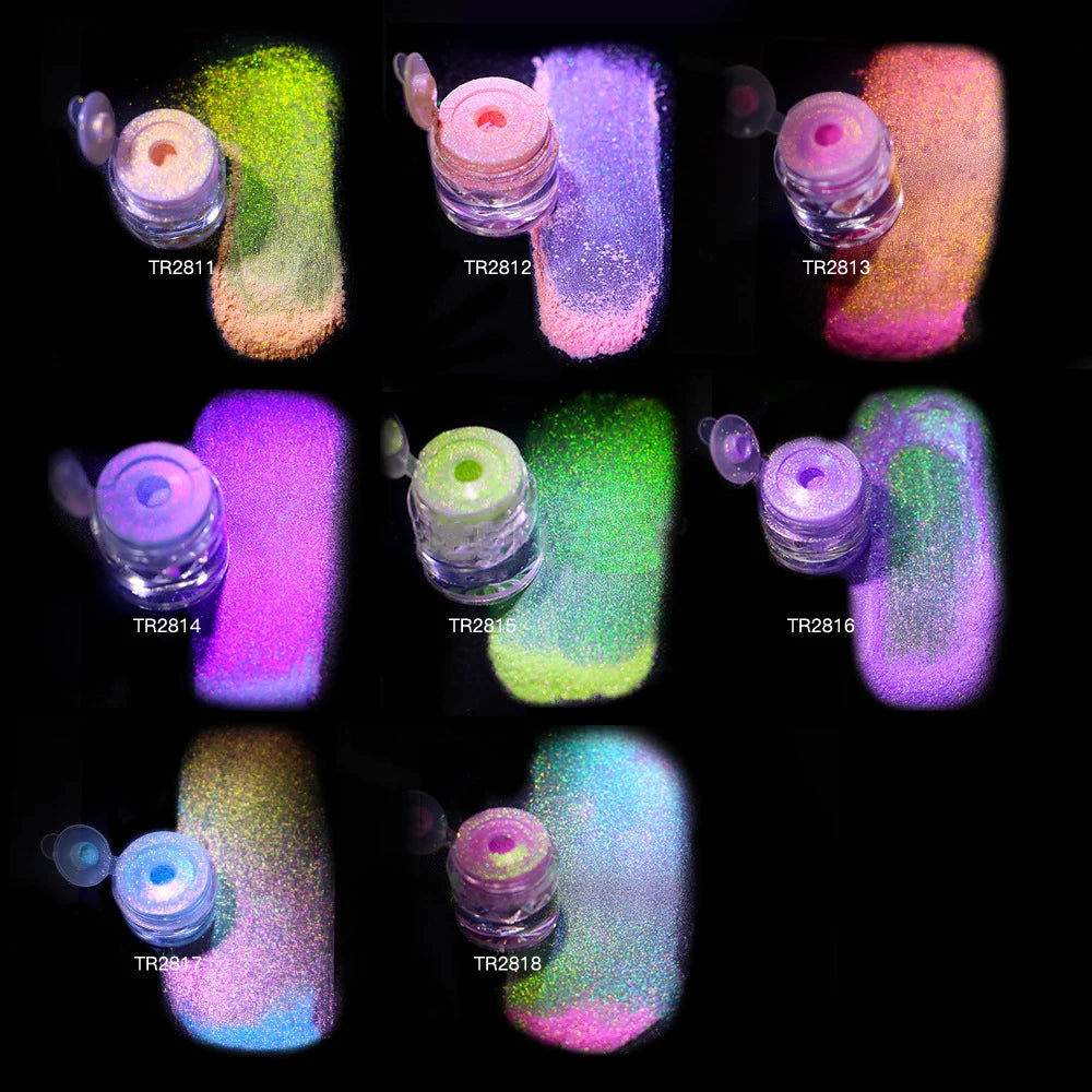 Pigment Fard à Paupières Multichromes & Duochromes — Poudre Scintillante Maquillage