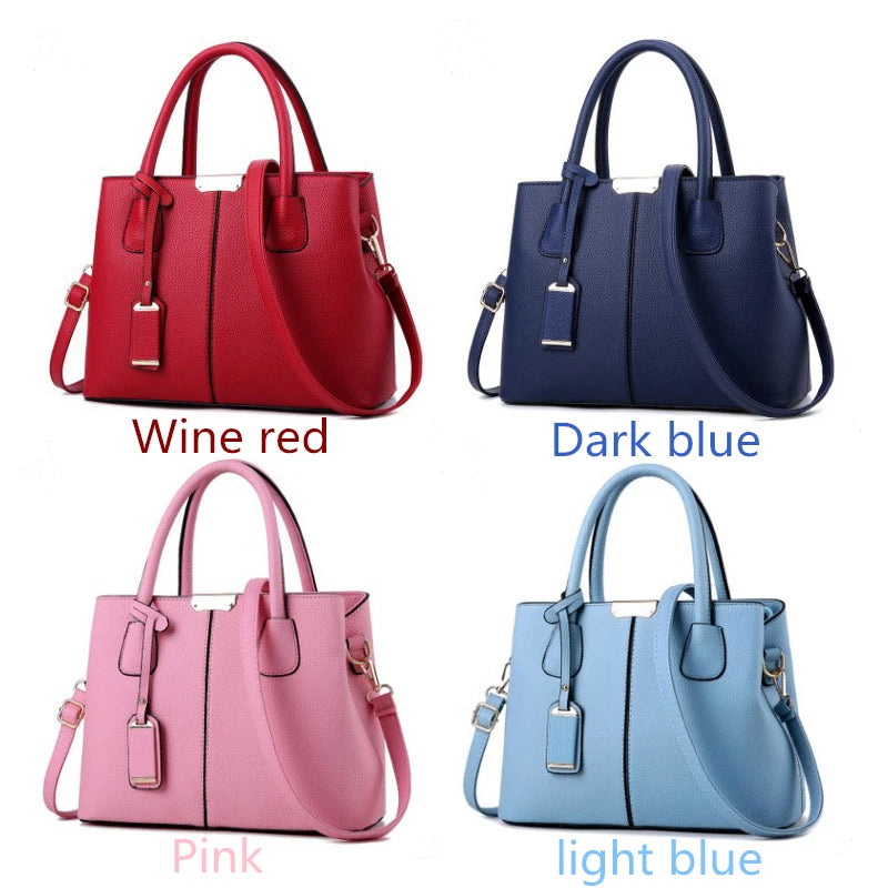Sac à Main Femme Cuir Luxe Designer — Bandoulière Épaule, Grande Marque