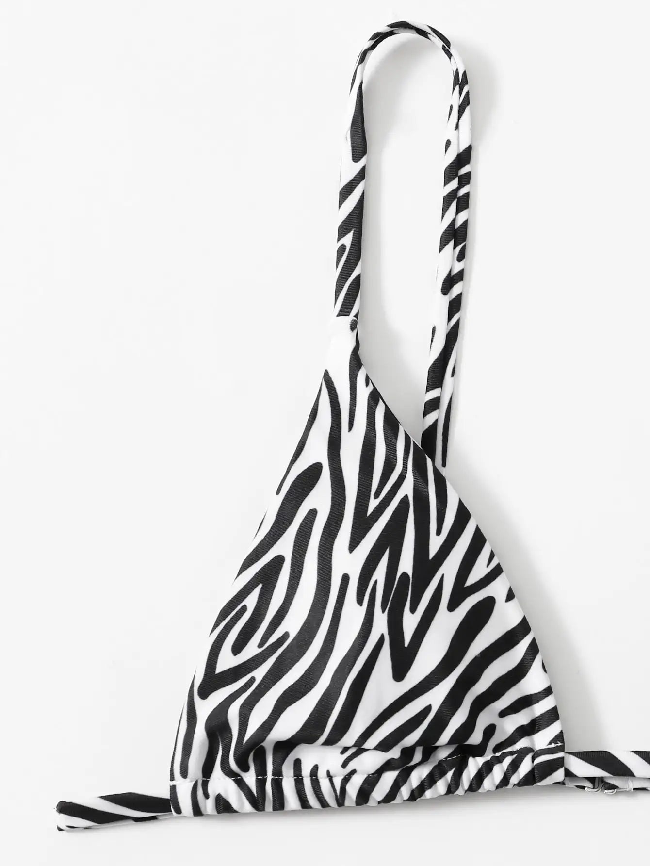 Bikini Zèbre Push-Up Femme ZTVitality — Soutien-Gorge Rembourré, Taille Basse, Maillot de Bain
