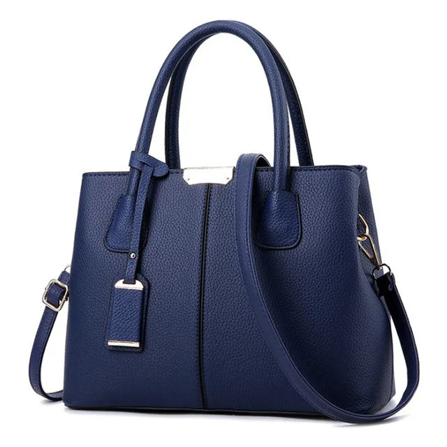 Sac à Main Femme Cuir Luxe Designer — Bandoulière Épaule, Grande Marque