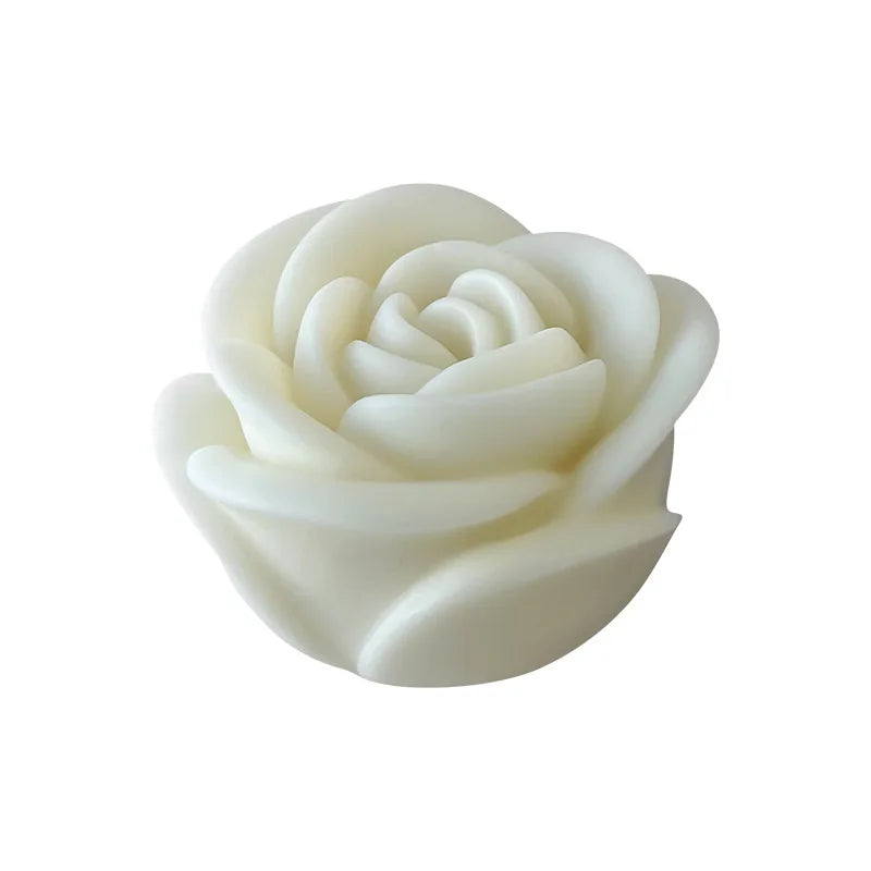 Moule Silicone Fleurs Aromathérapie | DIY Bougie & Gâteau | Saint-Valentin