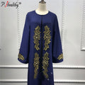 Robe Phealthy Grande Taille Broderie Perles Luxe — Nouvelle Collection