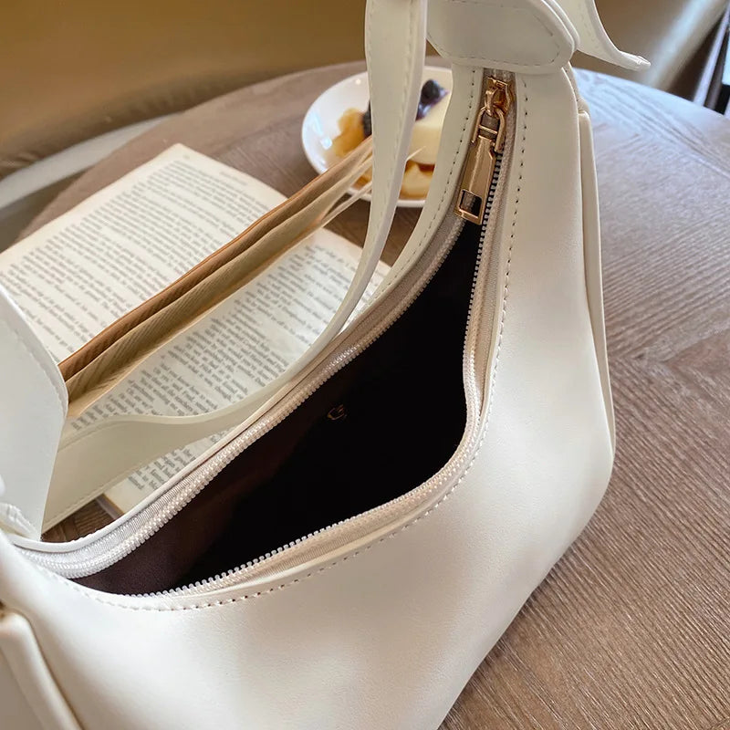 Sac à Main Femme Cuir Luxe Designer — Bandoulière Épaule, Grande Marque