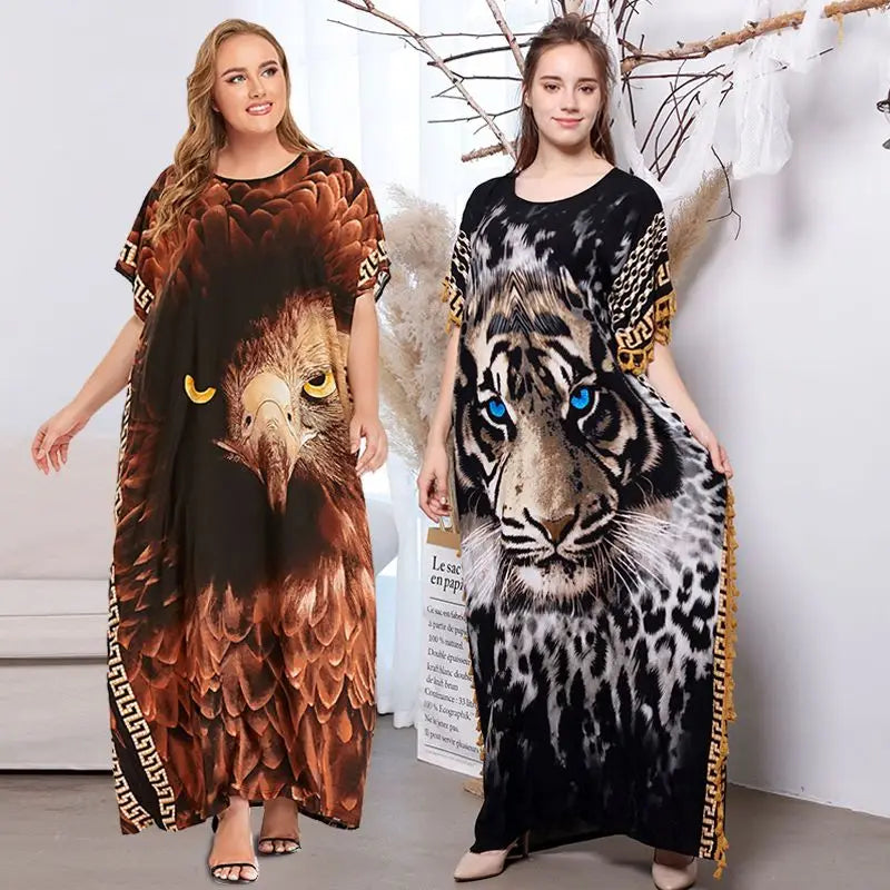 Robe Abaya Femme Musulmane Mode Dubai Été Kaftan Islamique — Vente en Gros