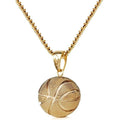 Collier Pendentif Ballon Homme Hip-Hop — Basketball, Football, Chaîne Sport 3D