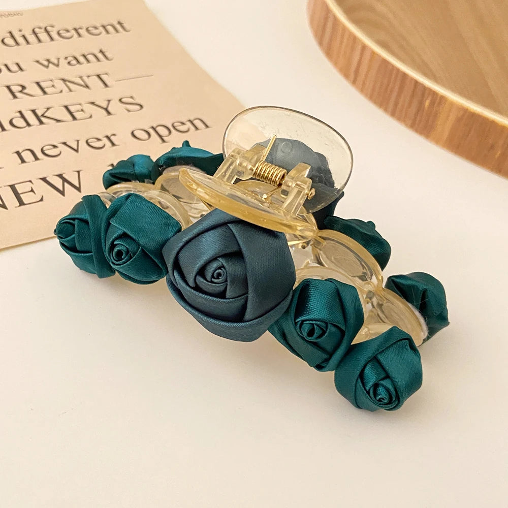 Set Pinces Cheveux Roses Colorées VKME — Accessoires Cheveux Femme Tendance