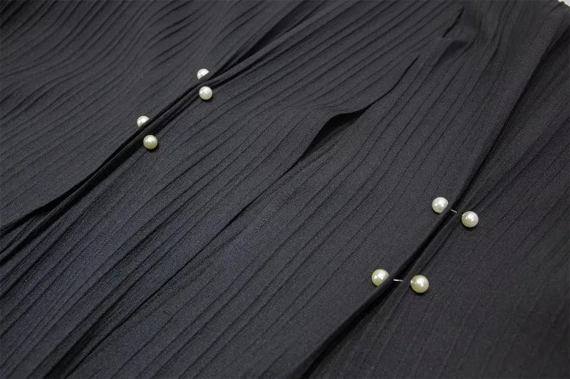 Abaya Longue Manches Longues Femme Musulmane — Robe Maxi Dubai Kaftan