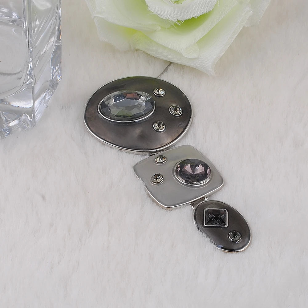 Collier Femme Pendentif Émail Bicolore — Alliage Zinc, Chaîne Corde, Style Cosplay
