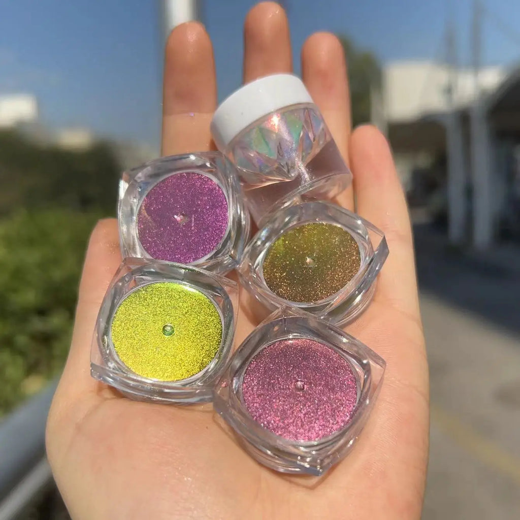 Pigment Fard à Paupières Multichromes & Duochromes — Poudre Scintillante Maquillage