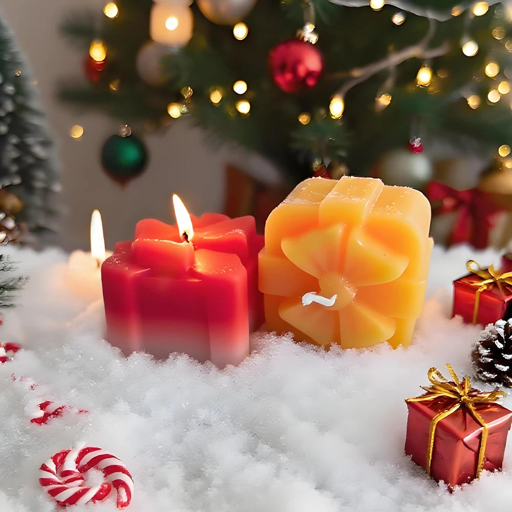 Moule Silicone Cœur | DIY Bougie & Résine | Coffret Cadeau Noël & Fêtes