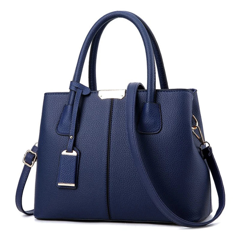 Sac à Main Femme Cuir Luxe Designer — Bandoulière Épaule, Grande Marque