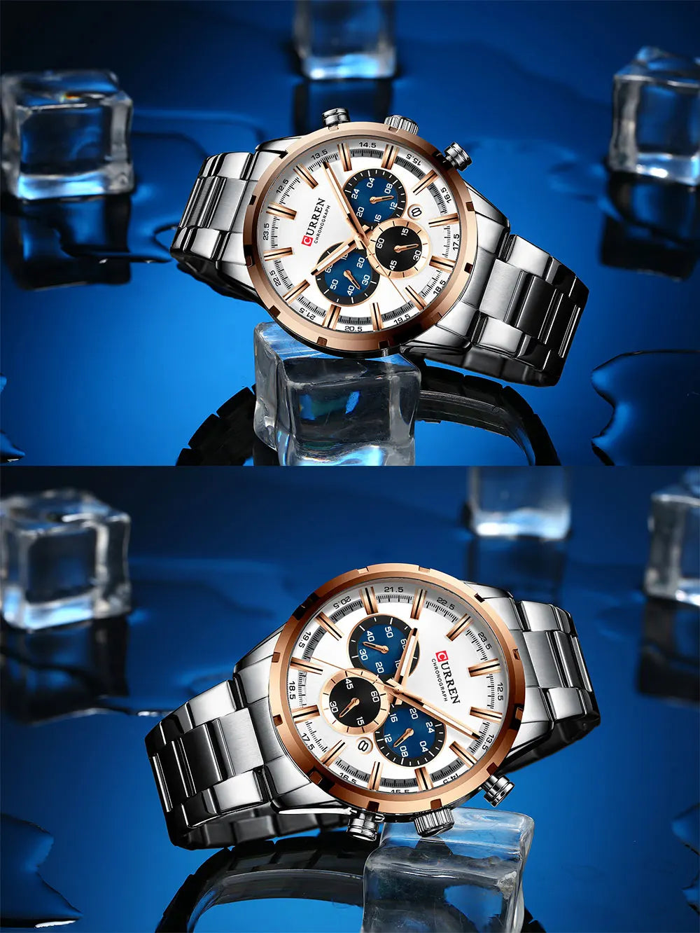CURREN Montre Homme Alliage Fashion — Quartz Analogique, Style Tendance