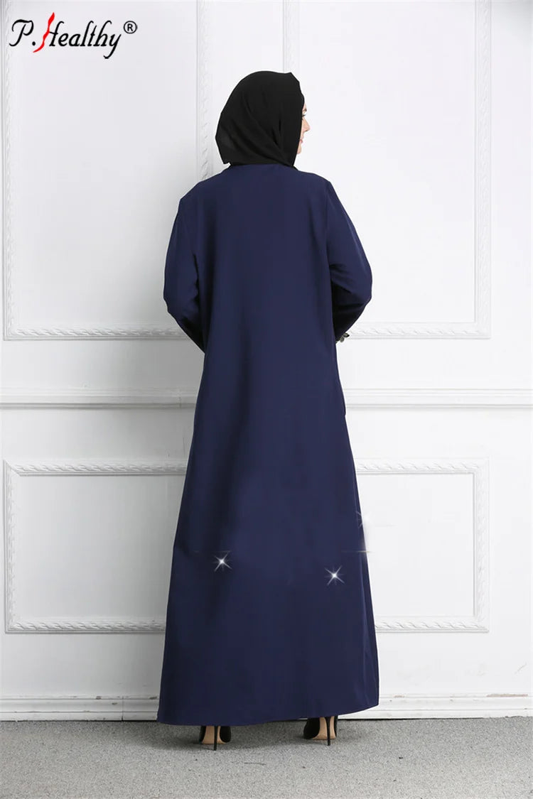 Robe Phealthy Grande Taille Broderie Perles Luxe — Nouvelle Collection