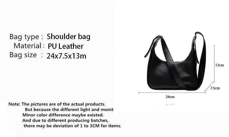 Sac à Main Femme Cuir Luxe Designer — Bandoulière Épaule, Grande Marque