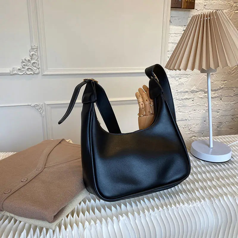 Sac à Main Femme Cuir Luxe Designer — Bandoulière Épaule, Grande Marque
