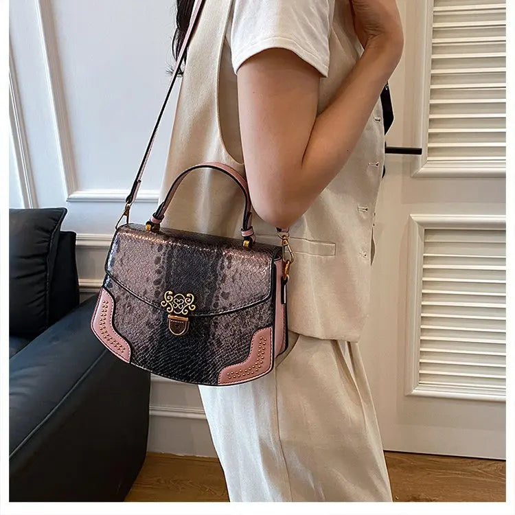 Sac À Main Femme Luxe Grande Capacité — Cuir Élégant, Tote Épaule, Grande Marque