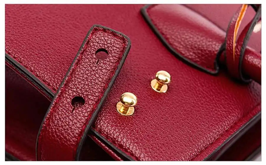 Sac à Main Femme Cuir PU — Satchel Élégant Grande Marque, Bandoulière Épaule