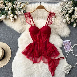 Ensemble Femme Manches Longues Sequins & Franges — Jupe Longue Tendance 2024