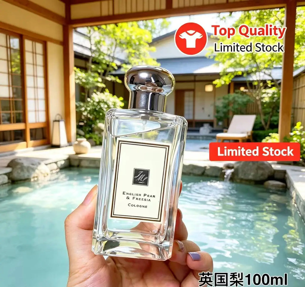 Parfum Niche Unisexe 100ml — Poire Anglaise, Myrrhe & Tonka, Fragrance Fruitée Élégante