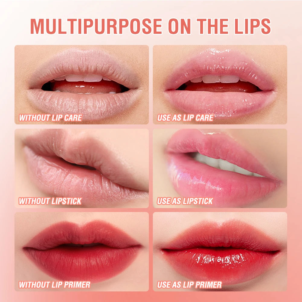 Baume à Lèvres Changeant de Couleur O.TWO.O — Huile Hydratante, Lip Gloss, Longue Tenue