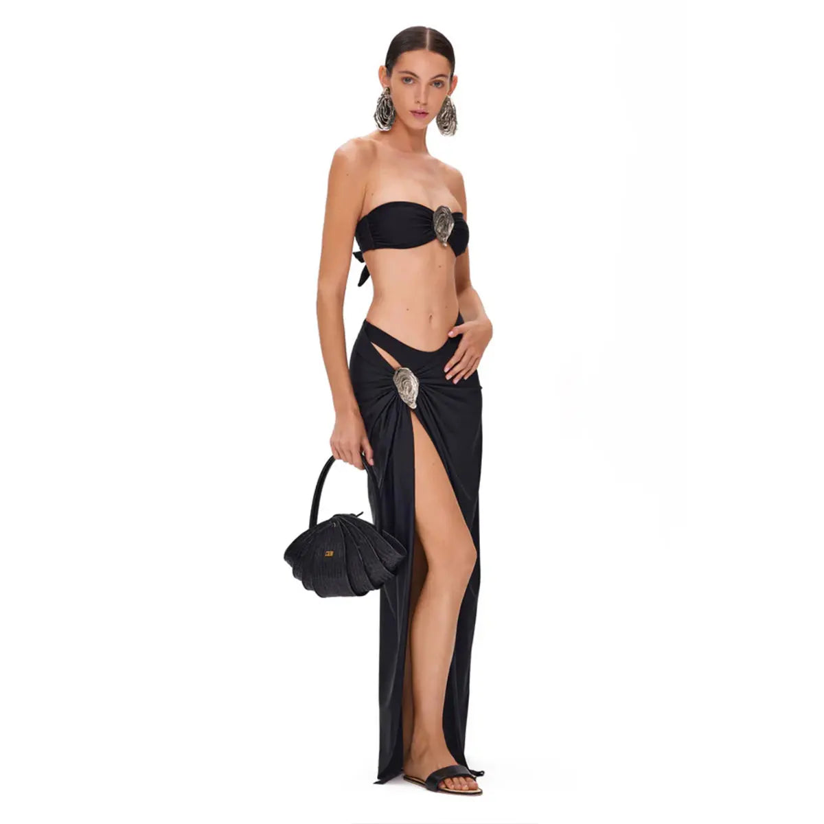 Bikini 2-3 Pièces Femme Push Up — Imprimé Coquillage, Style Brésilien Plage