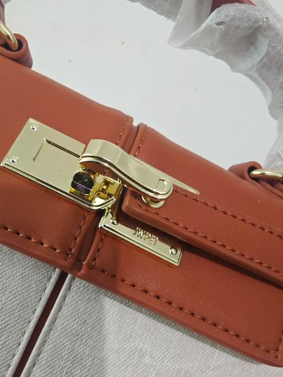 Sac Trapézoïdal Femme Cuir PU 2025 — Sac À Main Top-Handle Élégant
