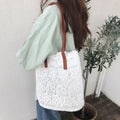 Sac À Main Femme Toile & Cuir — Bandoulière Luxe, Style Casual Fashion