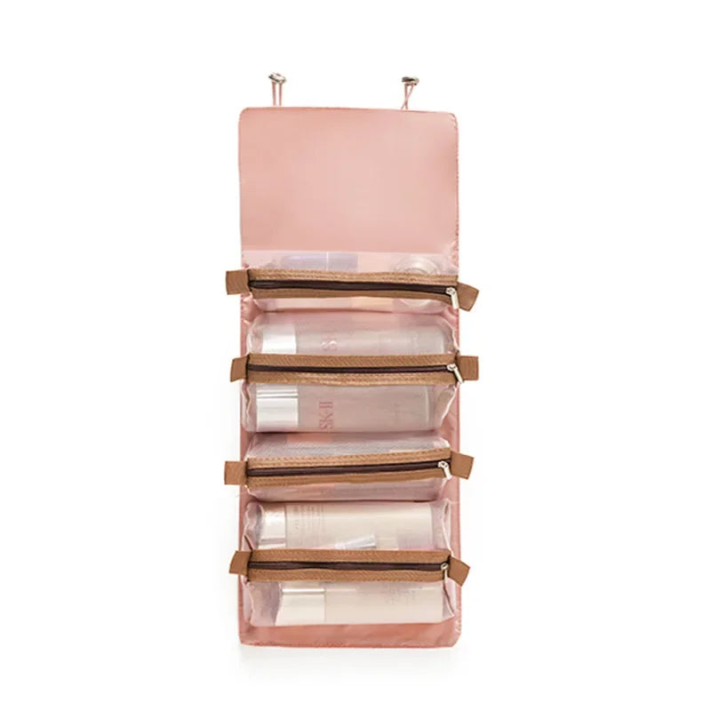 Trousse Cosmétique Détachable 4en1 Grande Capacité Voyage — Pliable