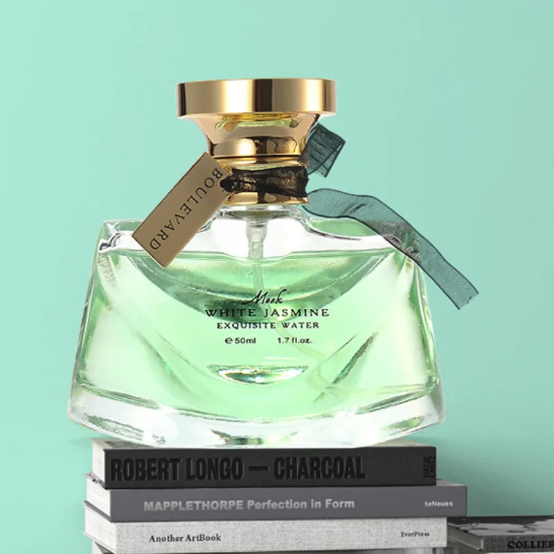 عطر نسائي ياسمين الليل الفاخر - زجاجة ألماس، ماء تواليت يدوم طويلاً