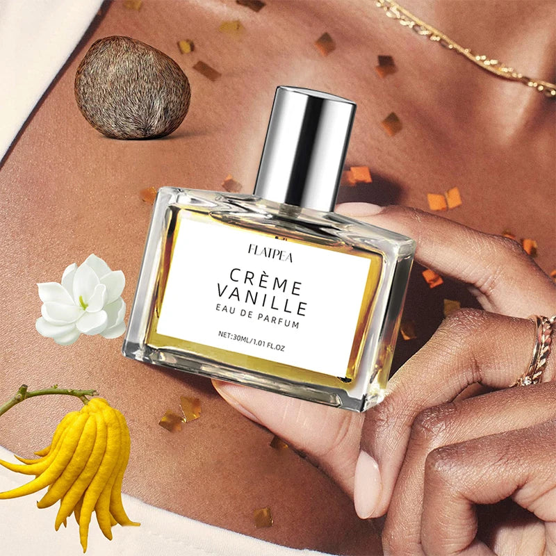 Eau de Parfum Vanille Crème Gourmande 30ml — Fragrance Unisexe Irrésistible