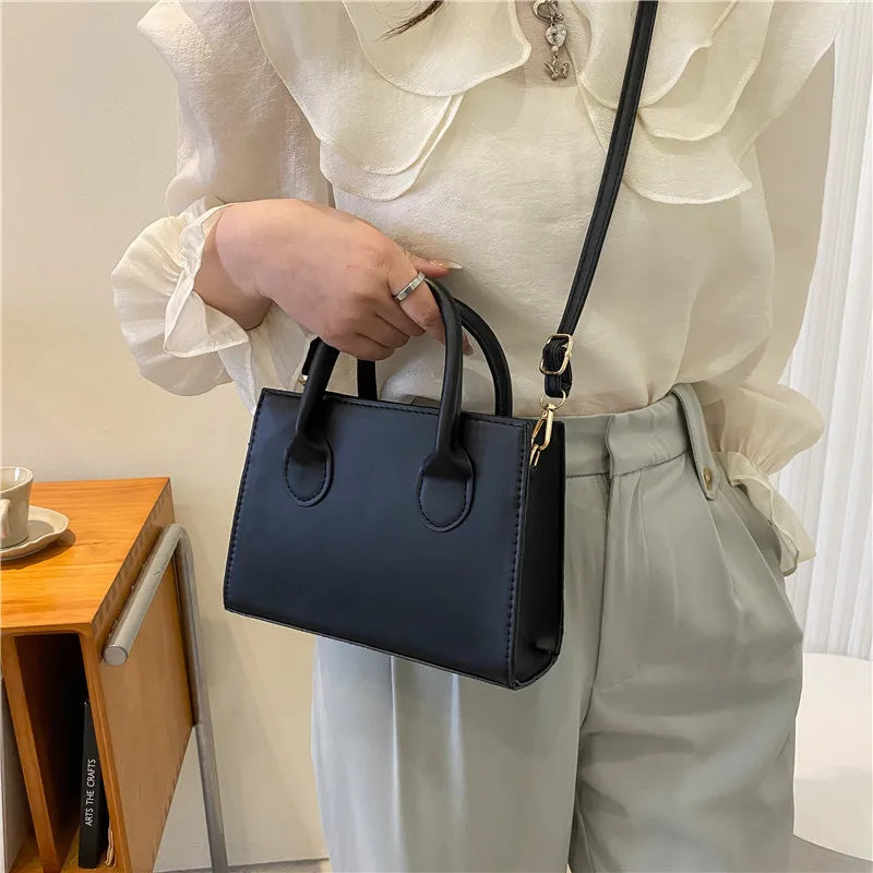 Sac Bandoulière Femme PU Cuir — Tote Luxe Grande Capacité, Sac Voyage Épaule