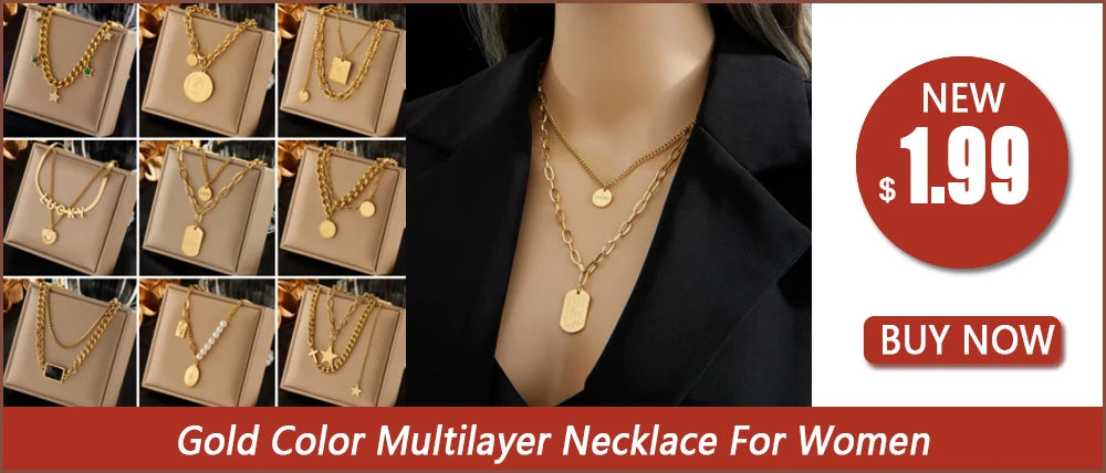 DIEYURO Parure Collier & Bracelet Nœud Torsadé Acier 316L — Or & Argent, Anti-Ternissement