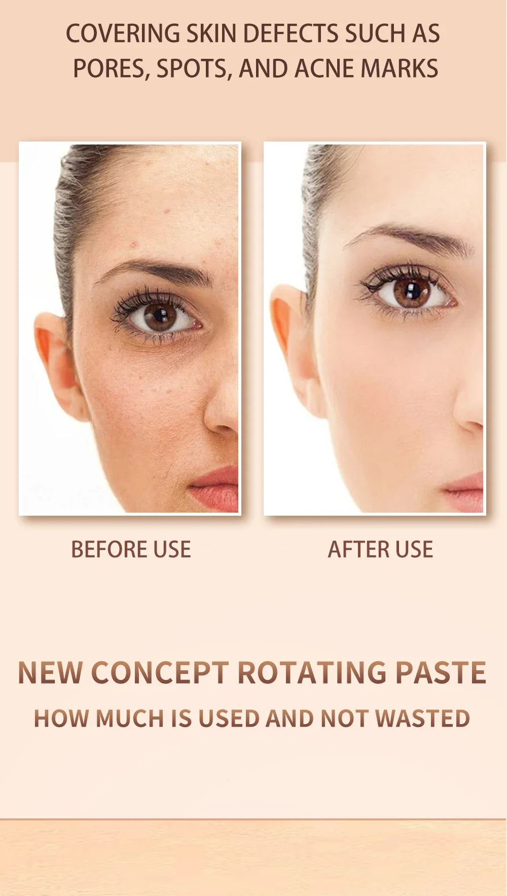 Stick Fond de Teint Contouring Magique Longue Tenue Léger — Correcteur Lumineux