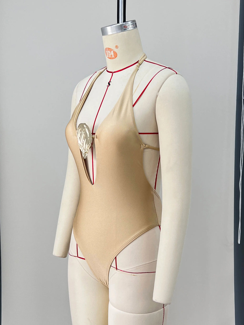 Bikini 2-3 Pièces Femme Push Up — Imprimé Coquillage, Style Brésilien Plage