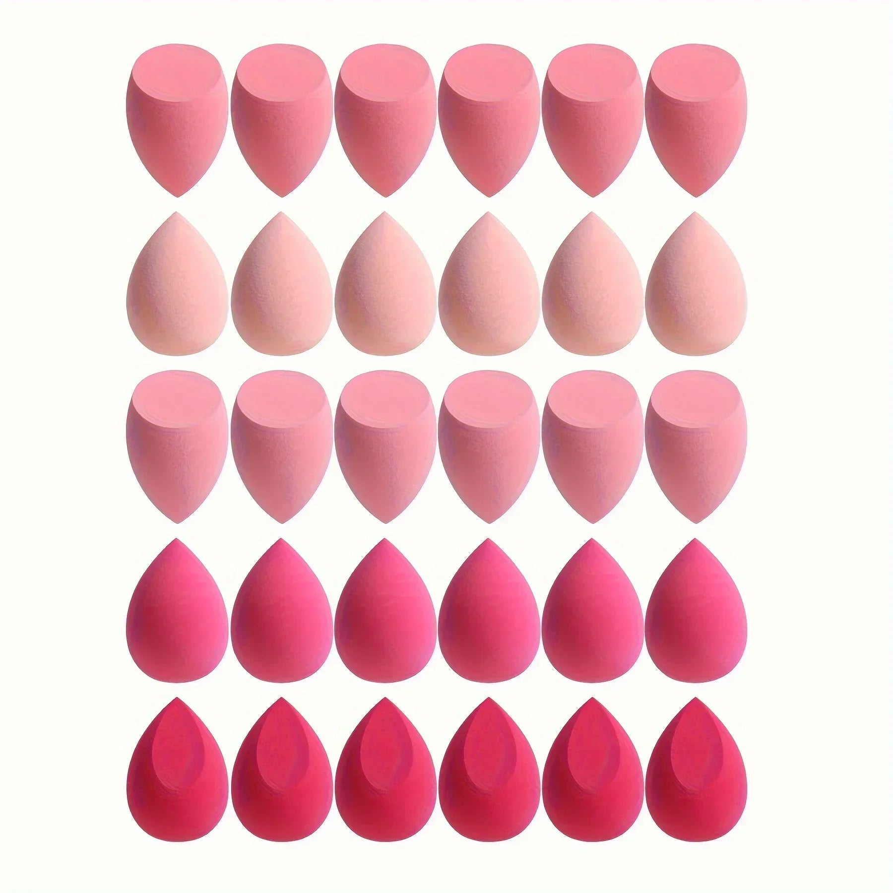 Set Éponges Maquillage Douces 4/8 Pièces — Beauty Egg & Puff pour Fond de Teint