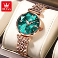 OLEVS Montre Femme Fashion Élégante — Quartz, Acier Inoxydable, Étanche, Date