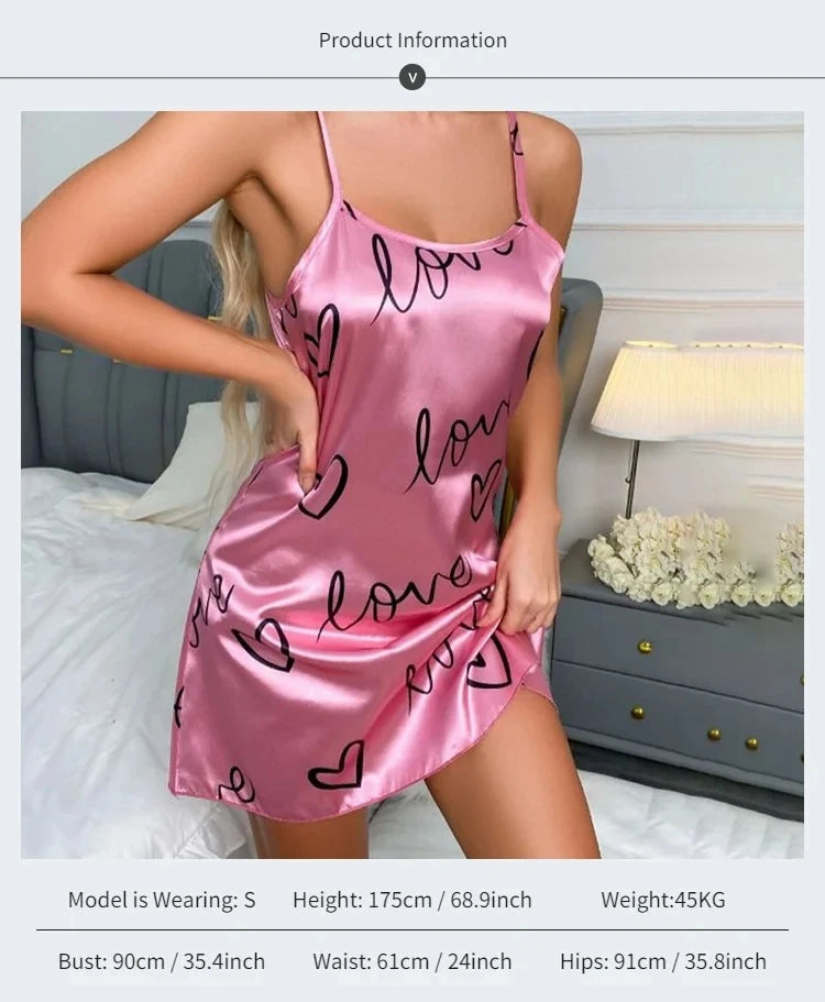 Nuisette Femme Dentelle Bretelles Sans Manches — Lingerie Satin Sexy, Lounge Été