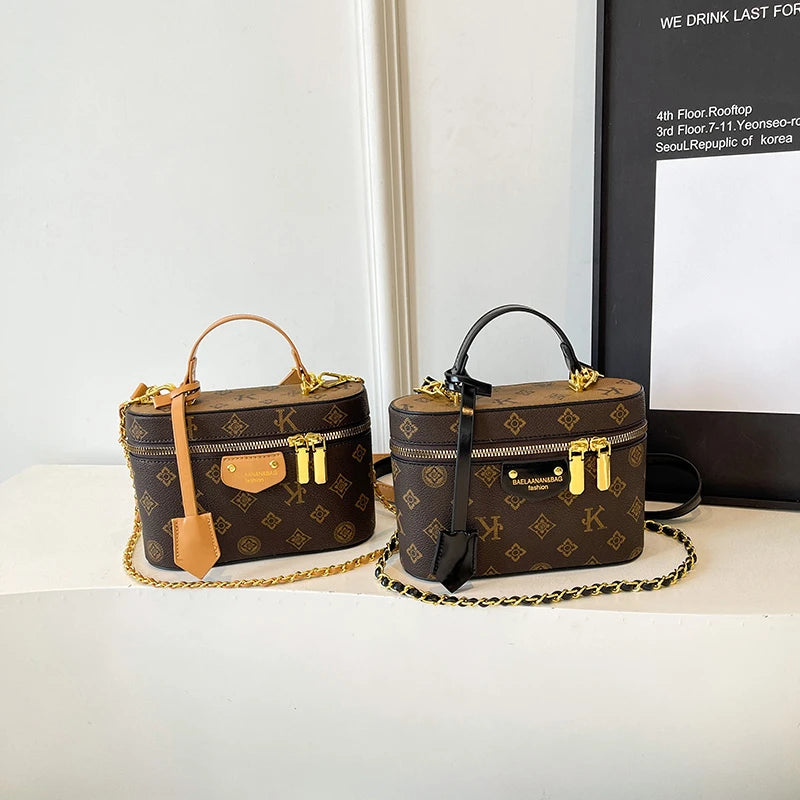 Sac Épaule Femme Cuir PU Imprimé — Bandoulière Fashion Tendance 2025