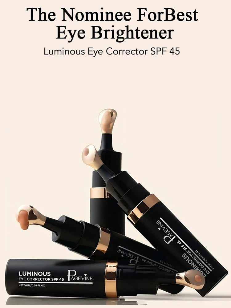 Correcteur Lumineux 4 Couleurs — Anti-Cernes, Illuminateur, Maquillage Liquide