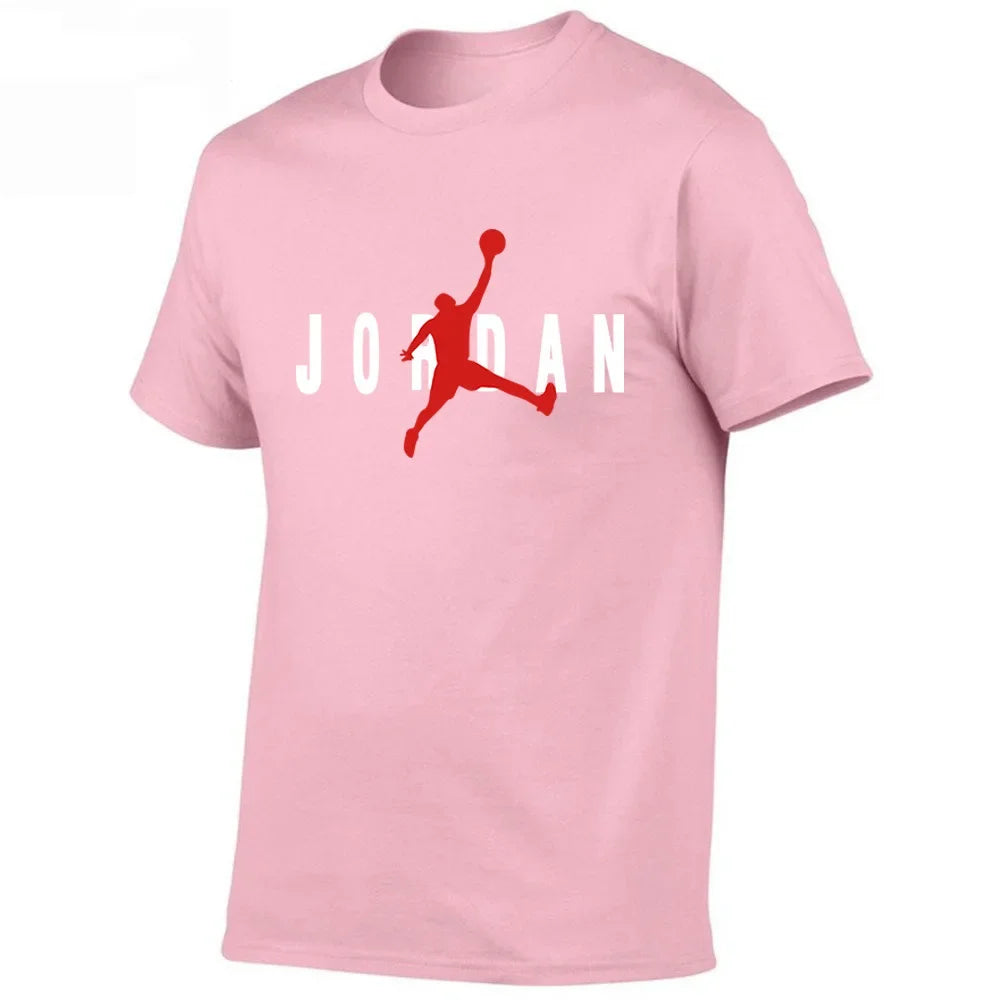 T-shirt Sport Homme — Manches Courtes Coton, Imprimé, Absorption Transpiration 2025