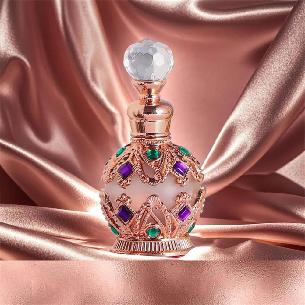 Parfum Arabe Femme 15ml — Bouquet Floral Rose & Jasmin, Phéromones, Longue Durée
